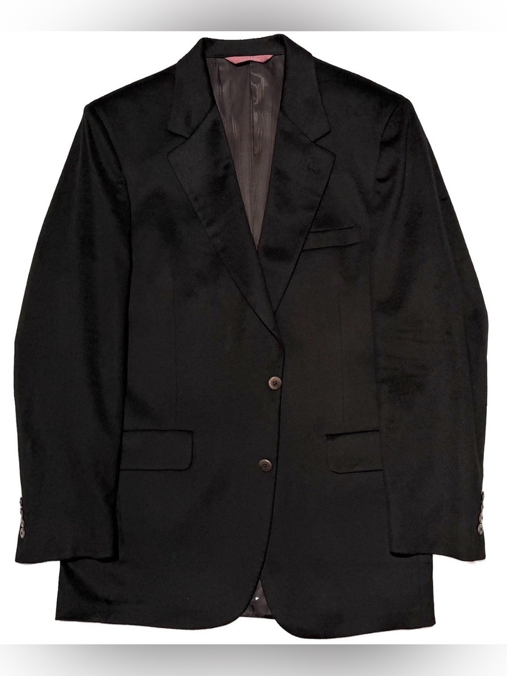 $995 NORDSTROM LORO PIANA 100% CASHMERE SPORT COAT JACKET 42L 42 L BLACK PLUSH